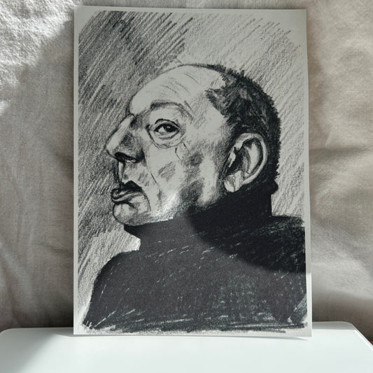 Pencil portrait study