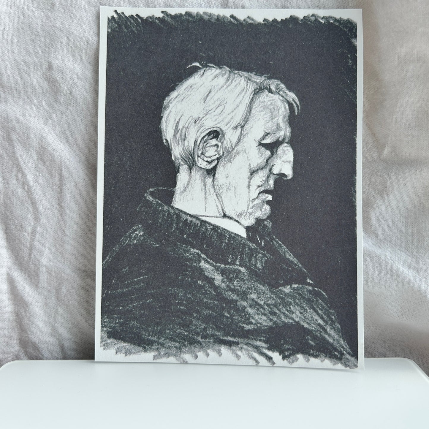Pencil portrait study